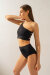 Shark Polewear Shorts High Waist Schwarz L