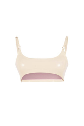 Naughty Thoughts Top Sinner Underboob Vinyl Cream