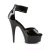 Pleaser Sandalette DELIGHT-670-3 Schwarz EU-35 / US-5