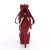 Pleaser Sandalette DELIGHT-679 Burgundrot EU-35 / US-5