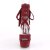 Pleaser Sandalette DELIGHT-679 Burgundrot EU-36 / US-6