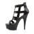 Pleaser Sandalette DELIGHT-682 Schwarz EU-40 / US-10
