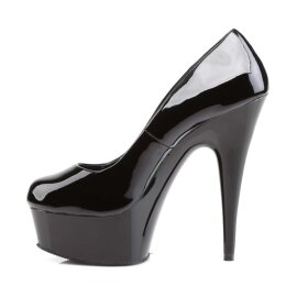 Pleaser Sandalette DELIGHT-685 Schwarz EU-35 / US-5