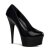 Pleaser Sandalette DELIGHT-685 Schwarz EU-35 / US-5