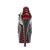 Pleaser Sandalette DELIGHT-687FH Schwarz Rot EU-35 / US-5
