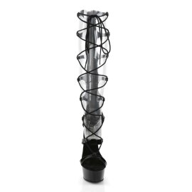 Pleaser Sandalette DELIGHT-698 Schwarz EU-36 / US-6