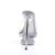 Pleaser Pantolette ECLIPSE-601 Transparent Silber EU-35 / US-5