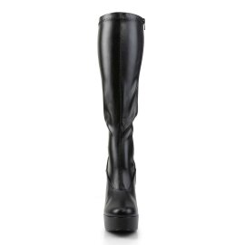 Pleaser Kniestiefel ELECTRA-2000Z Schwarz EU-36 / US-6