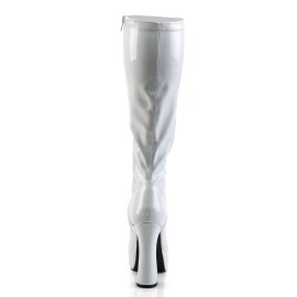 Pleaser Kniestiefel ELECTRA-2000Z Weiß EU-41 / US-11