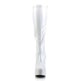 Pleaser Kniestiefel ELECTRA-2000Z Weiß EU-42 / US-12