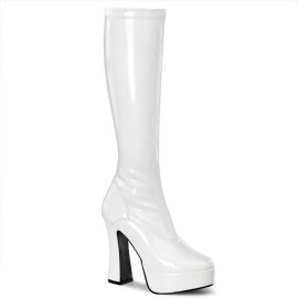 Pleaser Kniestiefel ELECTRA-2000Z Weiß EU-37 / US-7