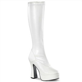Pleaser Kniestiefel ELECTRA-2000Z Weiß EU-36 / US-6