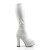 Pleaser Kniestiefel ELECTRA-2000Z Weiß EU-36 / US-6