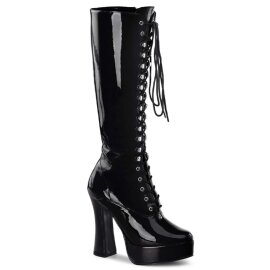 Pleaser Kniestiefel ELECTRA-2020 Schwarz EU-37 / US-7