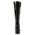Pleaser Kniestiefel ELECTRA-2020 Schwarz EU-37 / US-7