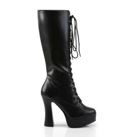 Pleaser Kniestiefel ELECTRA-2020 Schwarz EU-38 / US-8