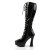 Pleaser Kniestiefel ELECTRA-2023 Schwarz EU-37 / US-7