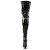 Pleaser Overknee Stiefel ELECTRA-3000Z Schwarz EU-38 / US-8