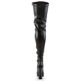 Pleaser Overknee Stiefel ELECTRA-3000Z Schwarz EU-36 / US-6