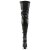Pleaser Overknee Stiefel ELECTRA-3000Z Schwarz EU-37 / US-7