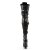 Pleaser Overknee Stiefel ELECTRA-3028 Schwarz EU-38 / US-8