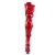 Pleaser Overknee Stiefel ELECTRA-3028 Rot EU-40 / US-10
