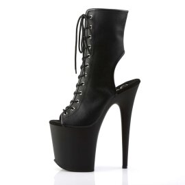 Pleaser Stiefelette FLAMINGO-1016 Schwarz EU-38 / US-8