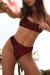 Rolling Shorts Vento Sequin Bordeaux L