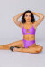 AMBR Designs Super Highs Shorts Violet XS