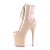 Pleaser Stiefelette FLAMINGO-1020 Nude EU-35 / US-5