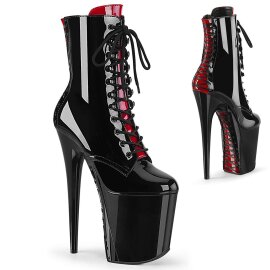 Pleaser Stiefelette FLAMINGO-1020FH Schwarz EU-35 / US-5