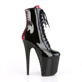 Pleaser Stiefelette FLAMINGO-1020FH Schwarz EU-36 / US-6