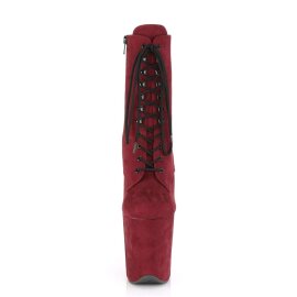 Pleaser Stiefelette FLAMINGO-1020FS Burgundrot EU-42 / US-12