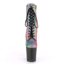Pleaser Stiefelette FLAMINGO-1020REFL Bunt spiegelnd...