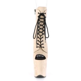 Pleaser Stiefelette FLAMINGO-1021FS Beige EU-35 / US-5