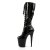 Pleaser Kniestiefel FLAMINGO-2023 Schwarz EU-37 / US-7