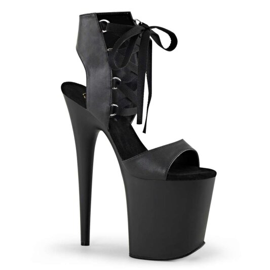 Pleaser Sandalette FLAMINGO-800-14 Schwarz EU-37 / US-7
