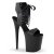 Pleaser Sandalette FLAMINGO-800-14 Schwarz EU-37 / US-7