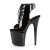 Pleaser Stiefelette FLAMINGO-800-20 Schwarz EU-35 / US-5