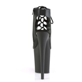 Pleaser Stiefelette FLAMINGO-800-20 Schwarz EU-38 / US-8