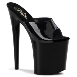 Pleaser Pantolette FLAMINGO-801 Schwarz EU-35 / US-5