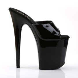 Pleaser Pantolette FLAMINGO-801 Schwarz EU-35 / US-5