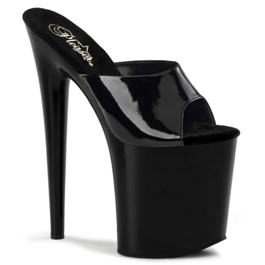 Pleaser Pantolette FLAMINGO-801 Schwarz EU-38 / US-8