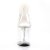Pleaser Pantolette FLAMINGO-801 Transparent Silber EU-35 / US-5