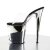 Pleaser Pantolette FLAMINGO-801 Transparent Silber Chrom EU-35 / US-5
