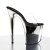 Pleaser Pantolette FLAMINGO-801 Transparent Silber Chrom EU-35 / US-5