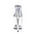 Pleaser Pantolette FLAMINGO-802 Transparent Silber EU-35 / US-5