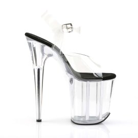 Pleaser Sandalette FLAMINGO-808 Transparent EU-35 / US-5