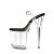 Pleaser Sandalette FLAMINGO-808 Transparent EU-35 / US-5
