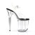 Pleaser Sandalette FLAMINGO-808 Transparent EU-35 / US-5